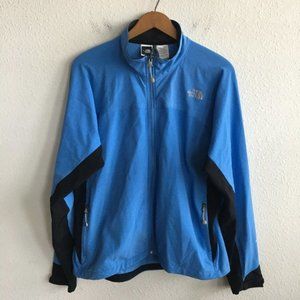 The North Face Women's Blue Full Zip Jacket Sz. XL